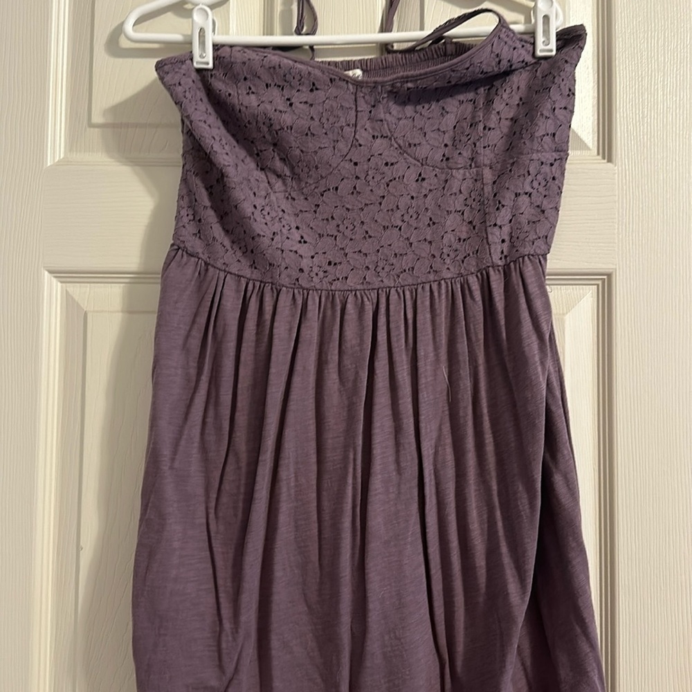 American eagle lace corset cotton dress